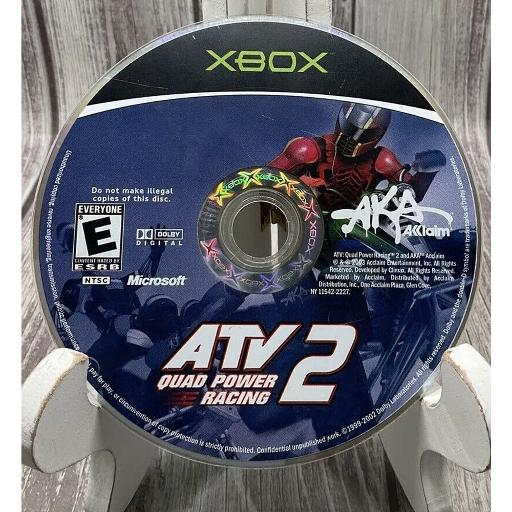ATV: Quad Power Racing 2 ( Disc Only ) (Microsoft Xbox, 2003)